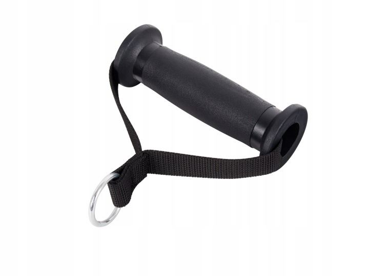 Otočná rukoväť na kladku Marbo Sport ASM-001921 Black Hard Chrom 80 cm, nosnosť 270 kg