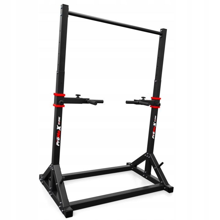 Nastaviteľná stacionárna hrazda K-SPORT KSSL060/DIP na zhyby, dipy a brucho, 140 kg
