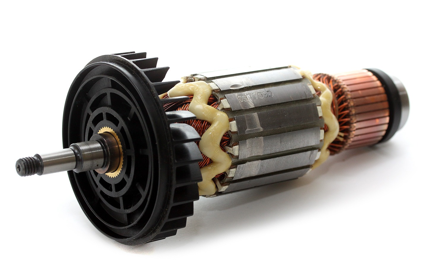 Originálny rotor Makita 517793-7 pre GA7020, GA7020R, GA7020SF, GA9020, GA9020R, GA9020SF s lisovaným ložiskom