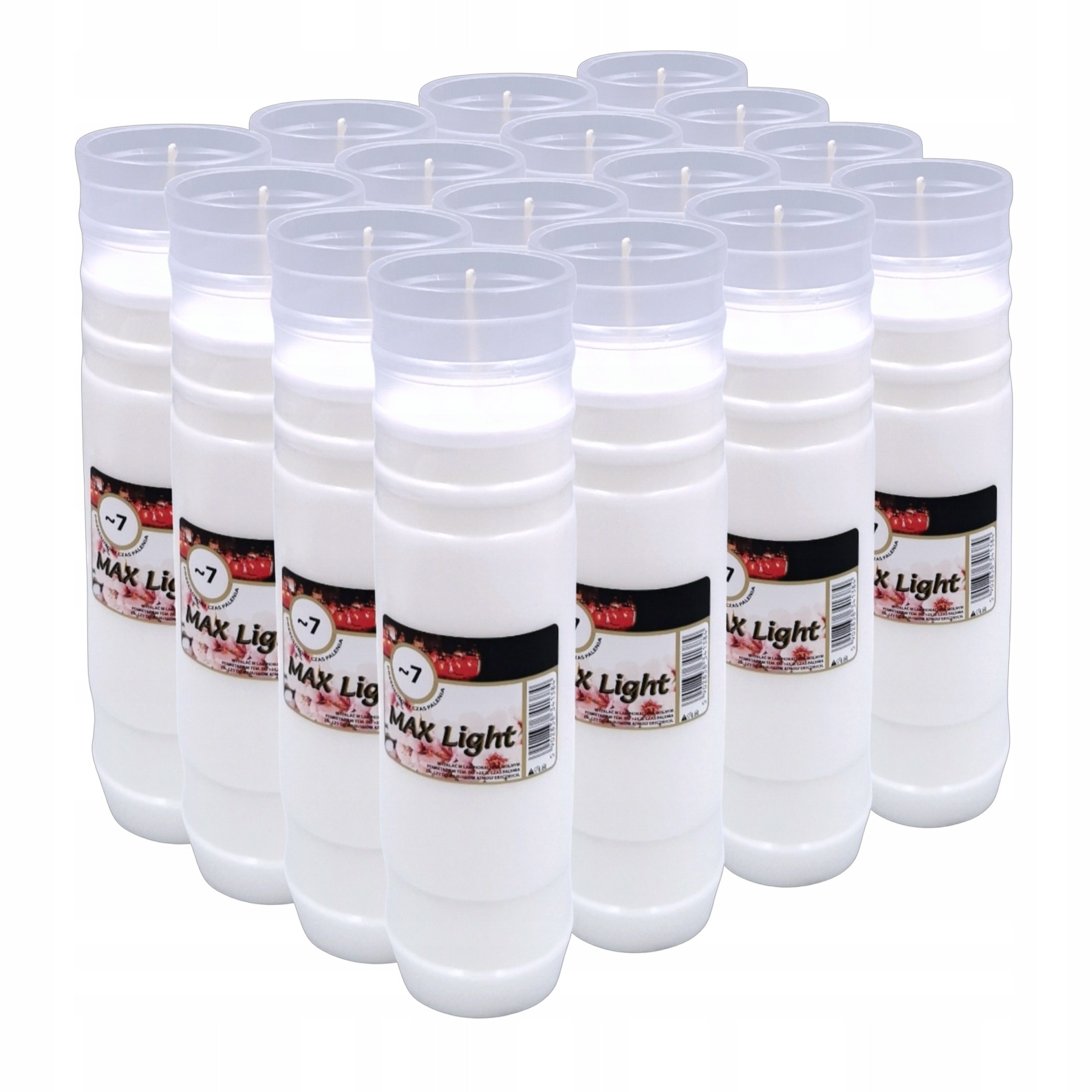Parafínové náplne MAX Light 7 – 237 mm, až 7 dní horenia