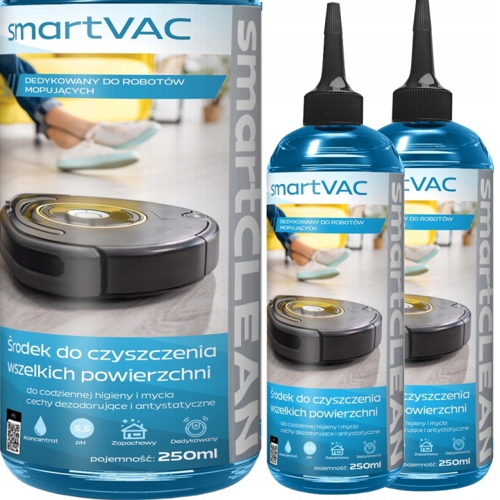 Kvapalina pre bionické čistiace roboty 2x 250ml smartvac