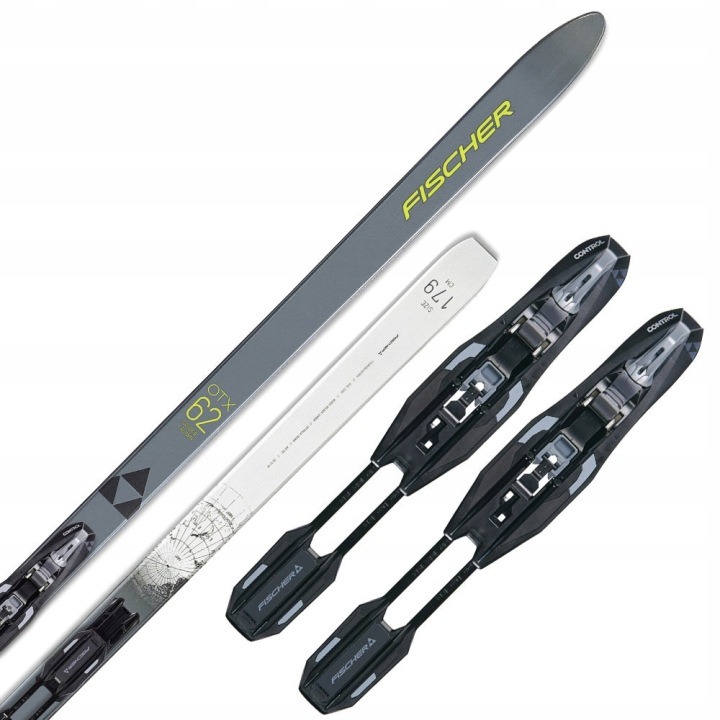 Bežecké lyže Fischer Spider 62 Crown Xtralite 189 cm + Control Step-In IFP NNN – Steel Edge, Offtrack Crown