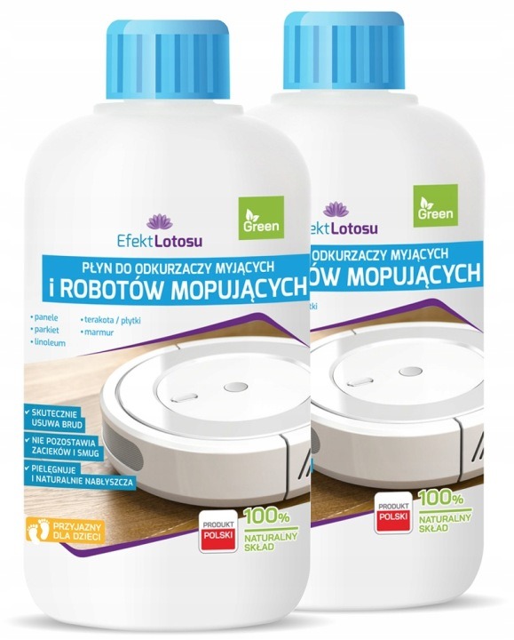 Čistiaca kvapalina do robotických mopov – 2 × 500 ml