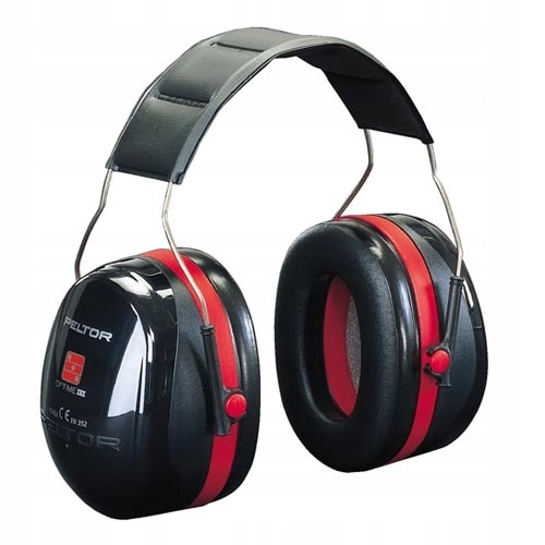 3M PELTOR Optime III H540A mušľové chrániče sluchu s útlmom hluku 35 dB