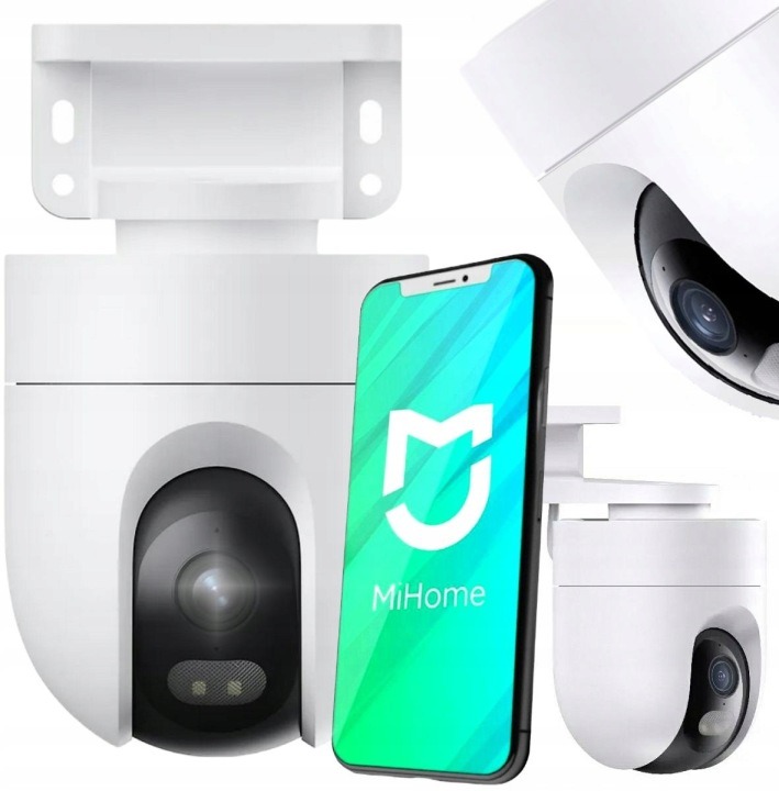Xiaomi Outdoor Camera CW400 – vonkajšia WiFi IP kamera 2.5K 4MPx, PTZ 360°, AI detekcia osôb, IP66