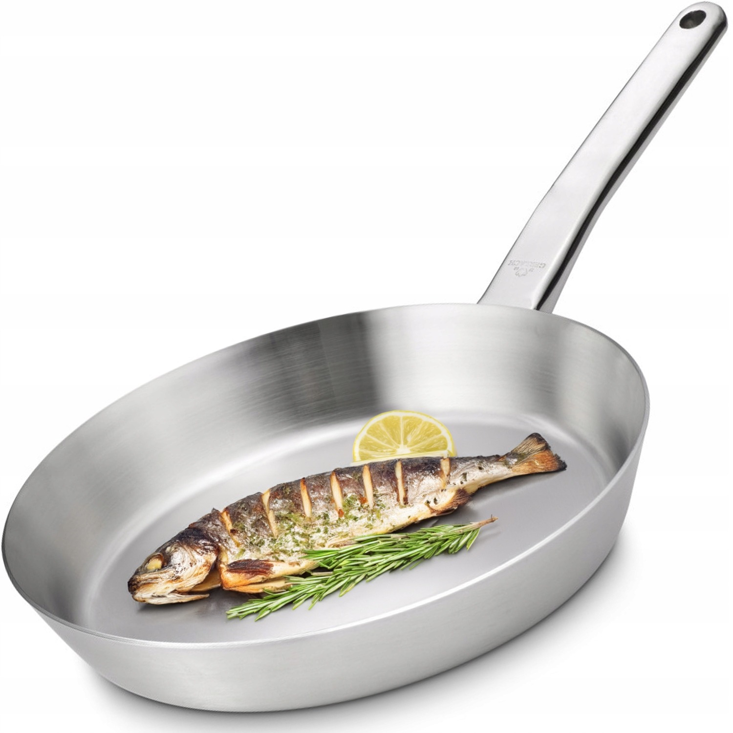Gerlach Prestige Steel panvica 28 cm – nerezová oceľ 18/10, hrubé dno, indukcia aj plyn