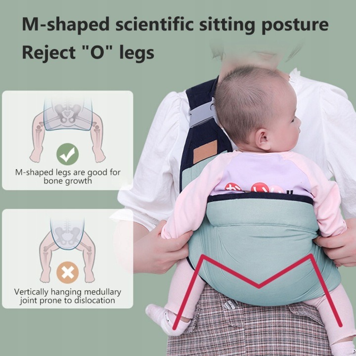 Ergonomický 3D bedrový nosič pre dieťa – nastaviteľný nosič bábätka s polstrovaným popruhom do 20 kg