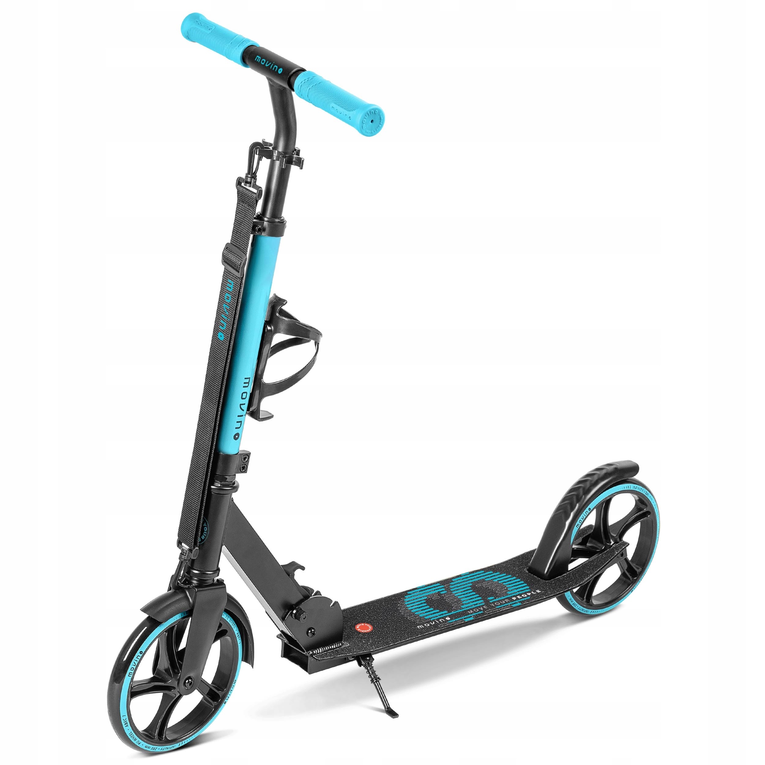 Detská mestská kolobežka MOVINO Infinity skladacia 200 mm, ABEC-7, nosnosť 100 kg