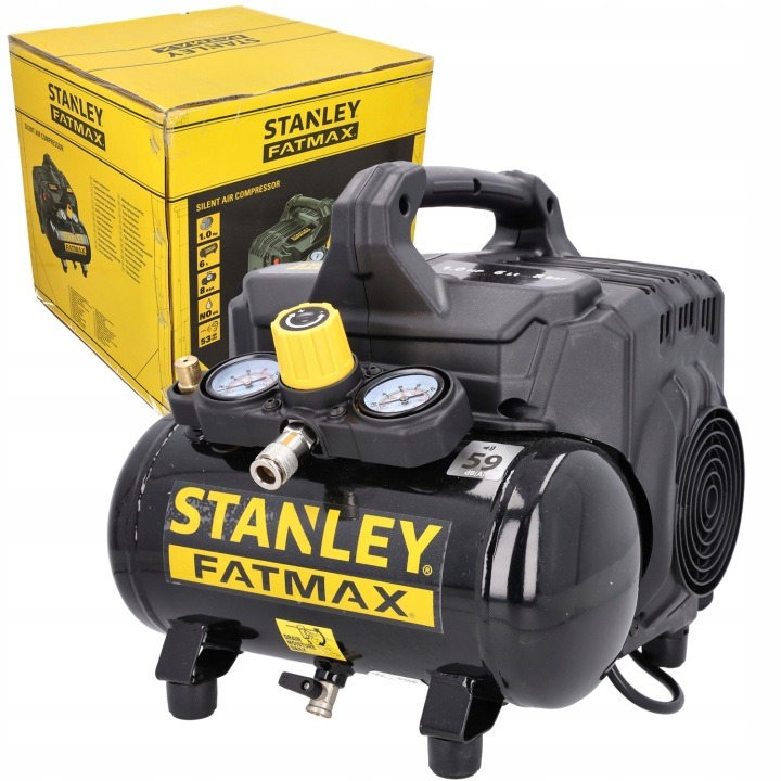 STANLEY FATMAX tichý bezolejový kompresor 6 l 8 bar 750 W B2BL104STF564