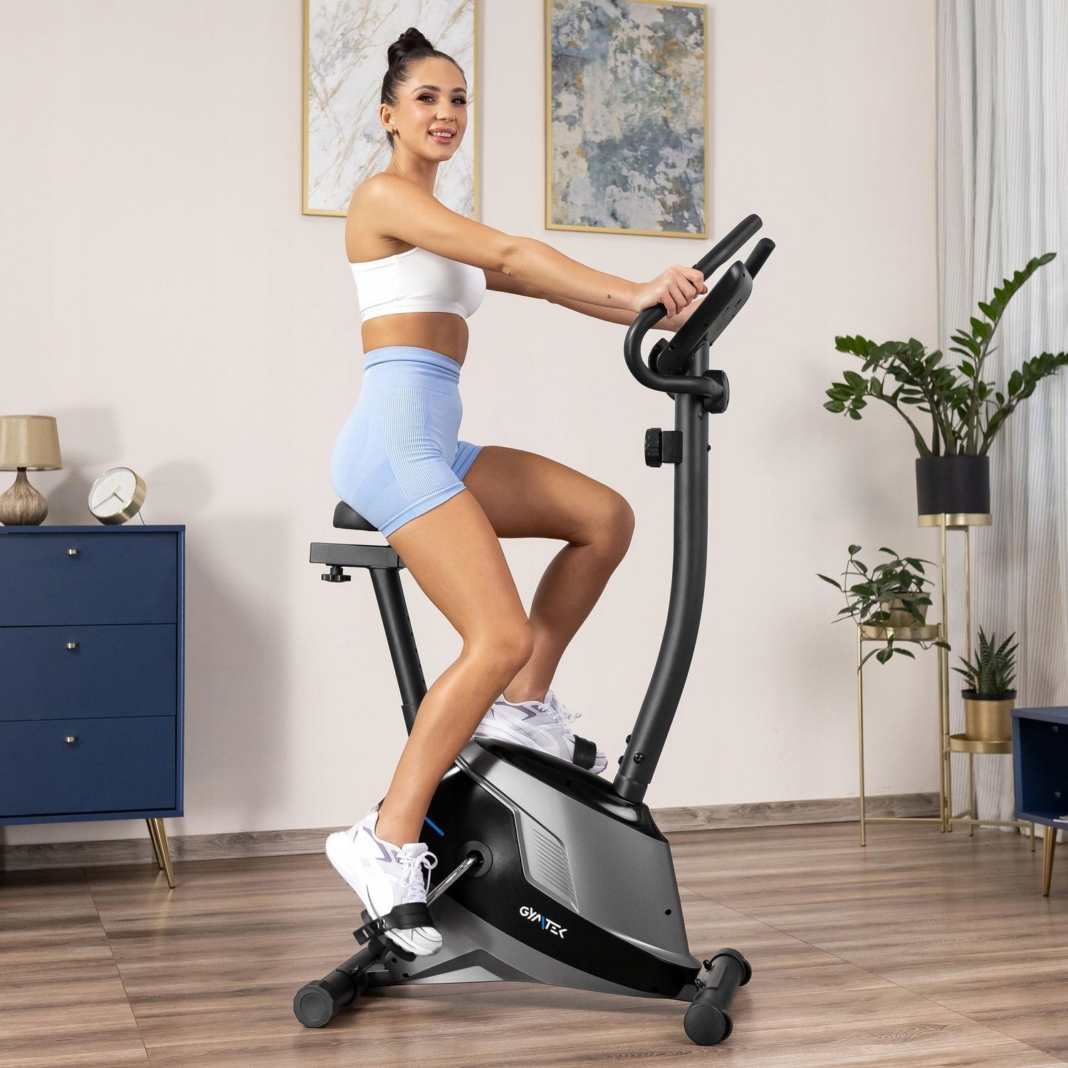 Magnetický rotoped Gymtek XB1200, 8 kg zotrvačník, 8 stupňov odporu, nosnosť 135 kg