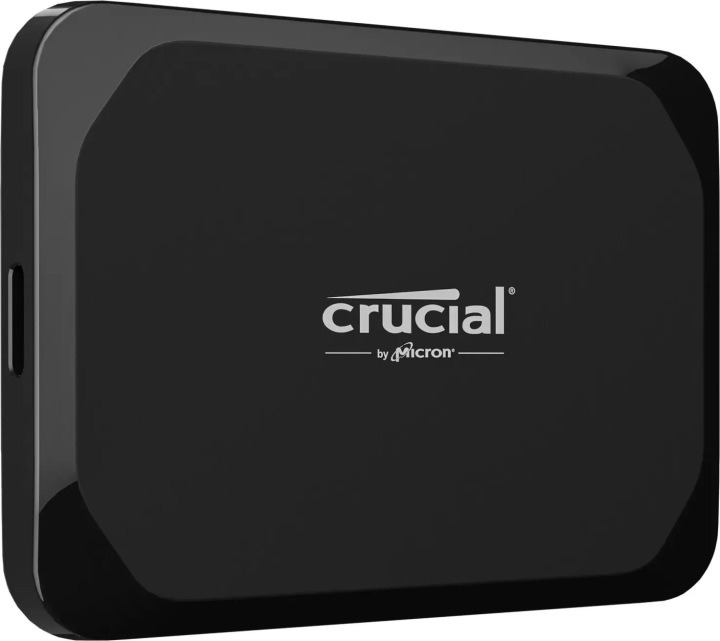 Crucial X9 Portable 4TB externý SSD disk CT4000X9SSD9 – USB 3.2 čierny prenosný disk