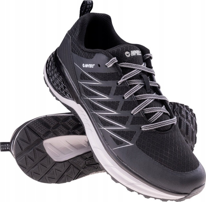 Pánske turistické topánky Hi-Tec Trail Destroyer Low čierne, veľkosť 44 – ľahká outdoorová obuv