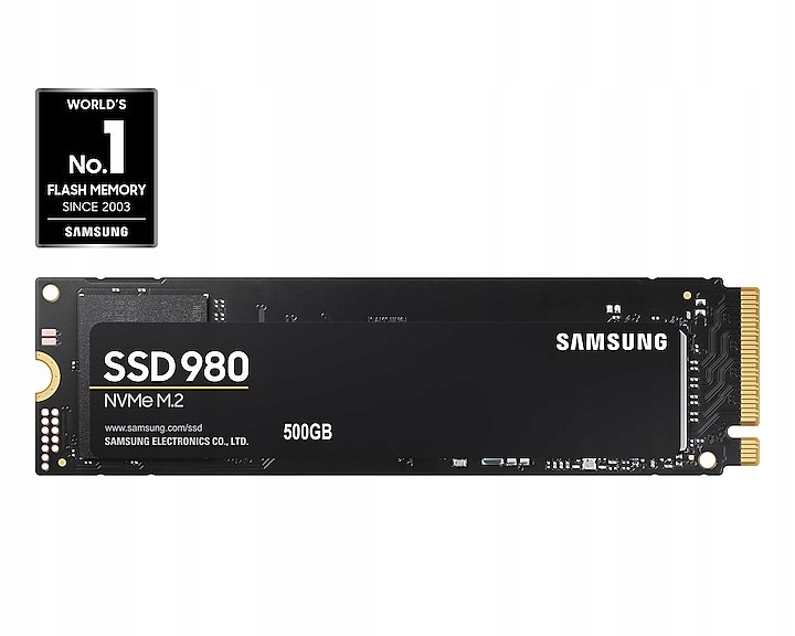 Samsung 980 500GB M.2 NVMe SSD MZ-V8V500BW – PCIe 3.0 x4 interný disk