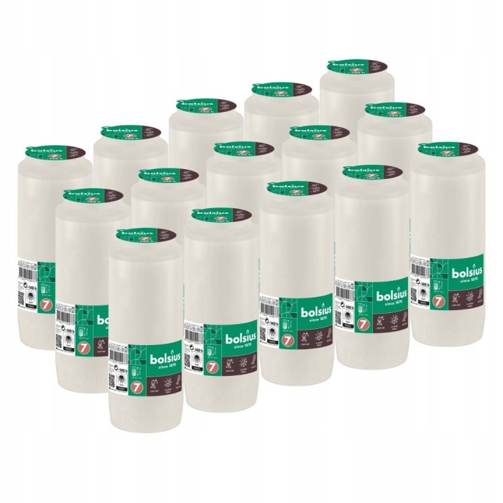 Olejové náplne Bolsius Compo RC7 – 140 h, 178 mm, 15 ks