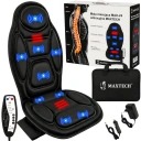 MAXTECH MAX-V4 vibračná masážna podložka na kreslo s vyhrievaním, 9 motorov, 5 programov, 3 intenzity