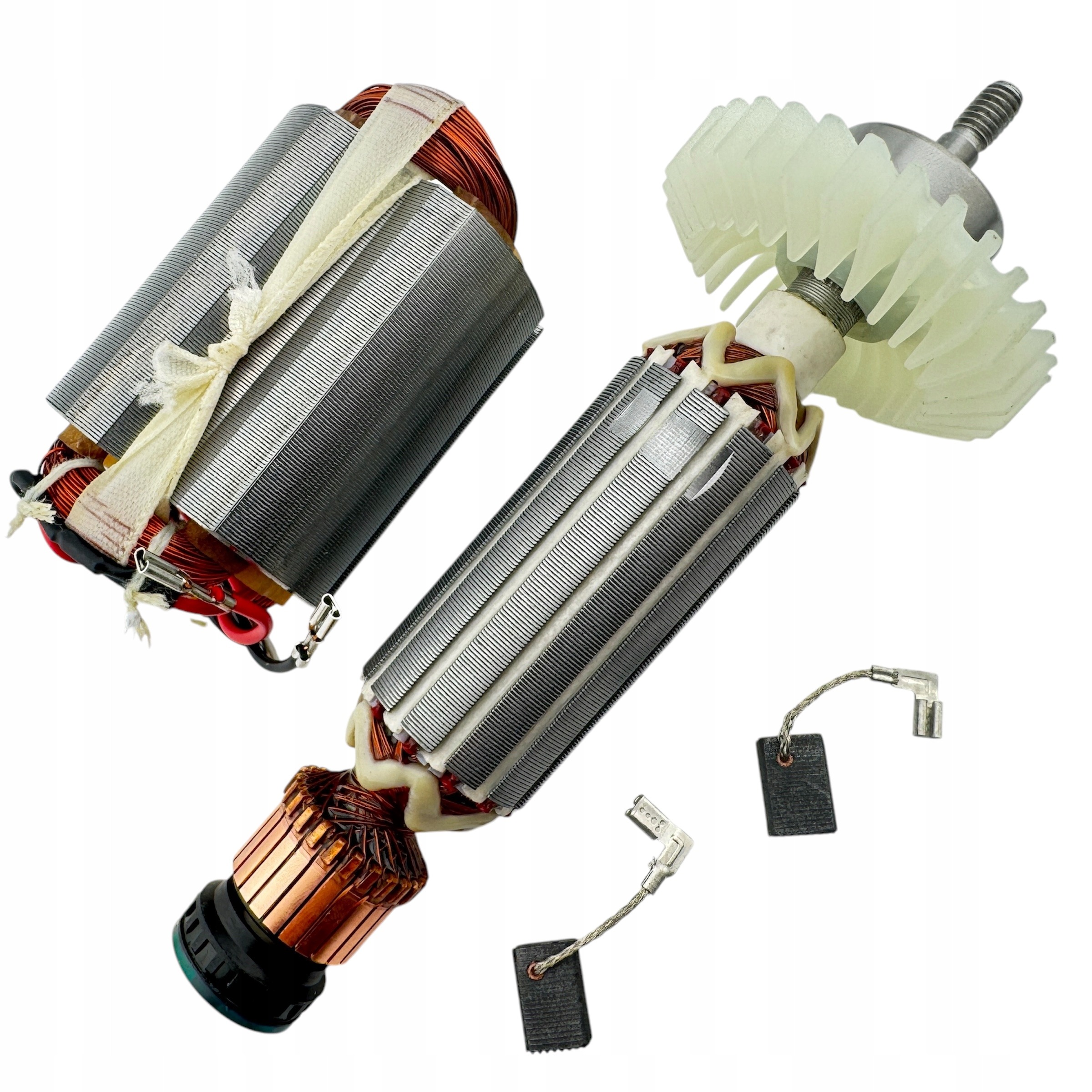 Rotor 517649-4 pre Makita PJ7000, GA4530, GA4530R, GA5030, GA5030R – sada so statorom, ložiskami a uhlíkovými kefkami