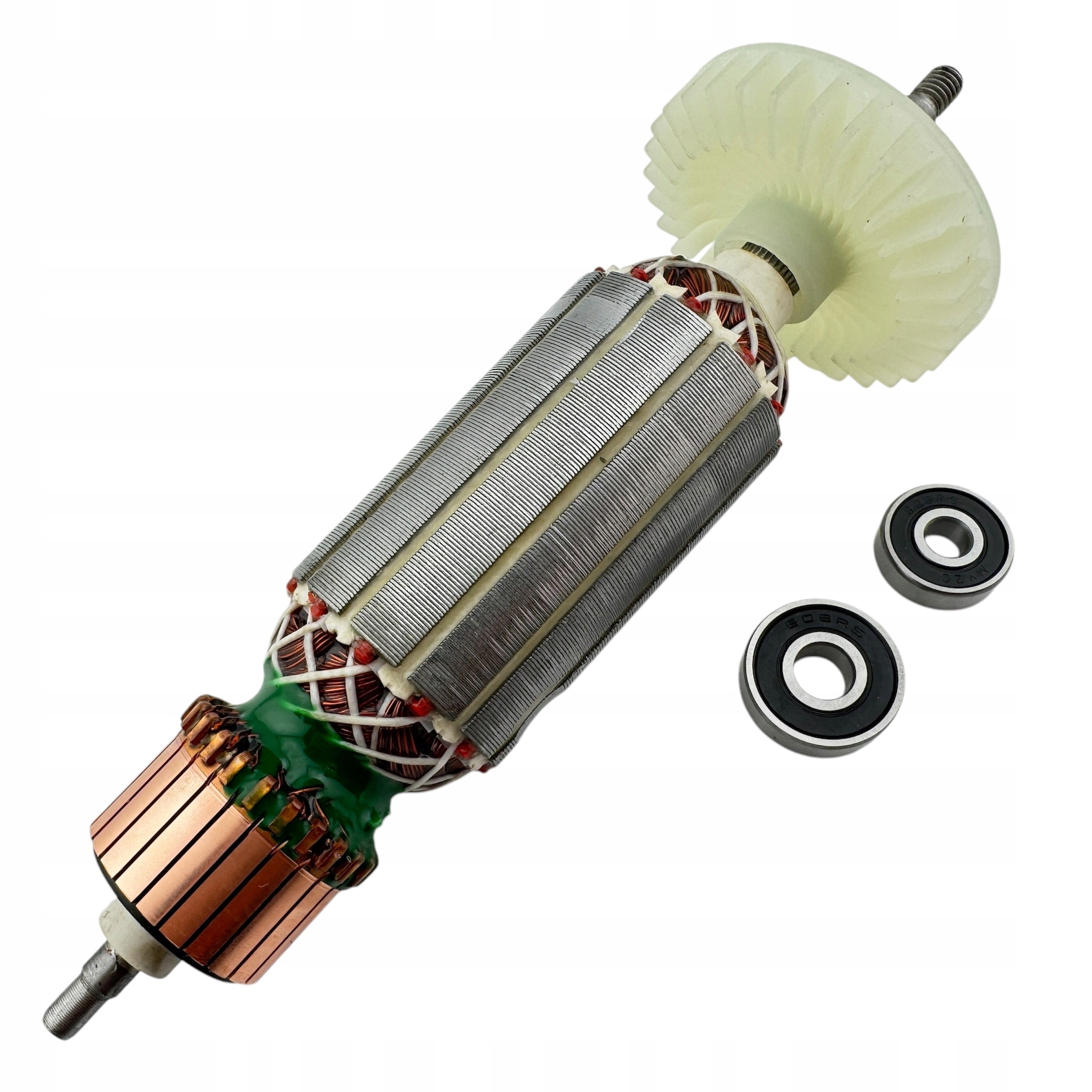 Rotor Metabo 310010990 s ložiskami pre WEA17-125, WEP15-150, WE15-150 a WEVA15-125