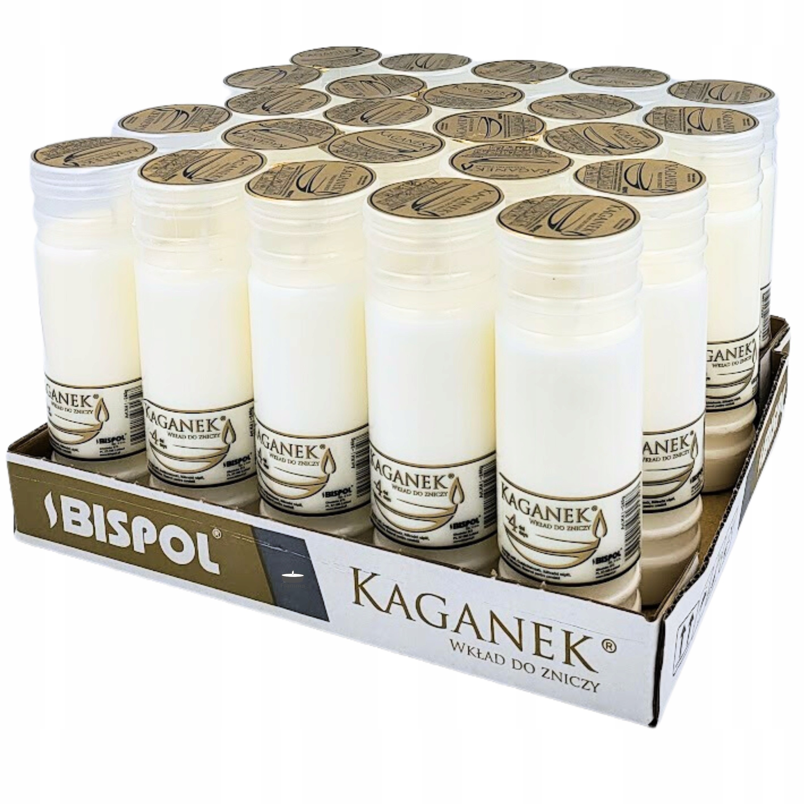 Celoročné parafínové náplne Bispol Kaganek K4 17,5 cm – 24 ks