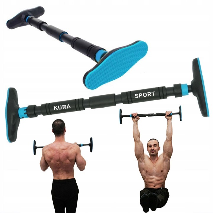 Nastaviteľná rozpínacia hrazda KURA SPORT PREMIUM V3 72–100 cm, nosnosť 200 kg
