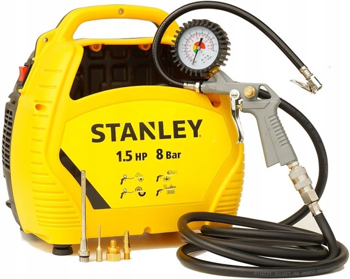 Bezolejový kompresor STANLEY 8215190STN595 1100 W, 180 l/min, 8 bar, bez nádrže