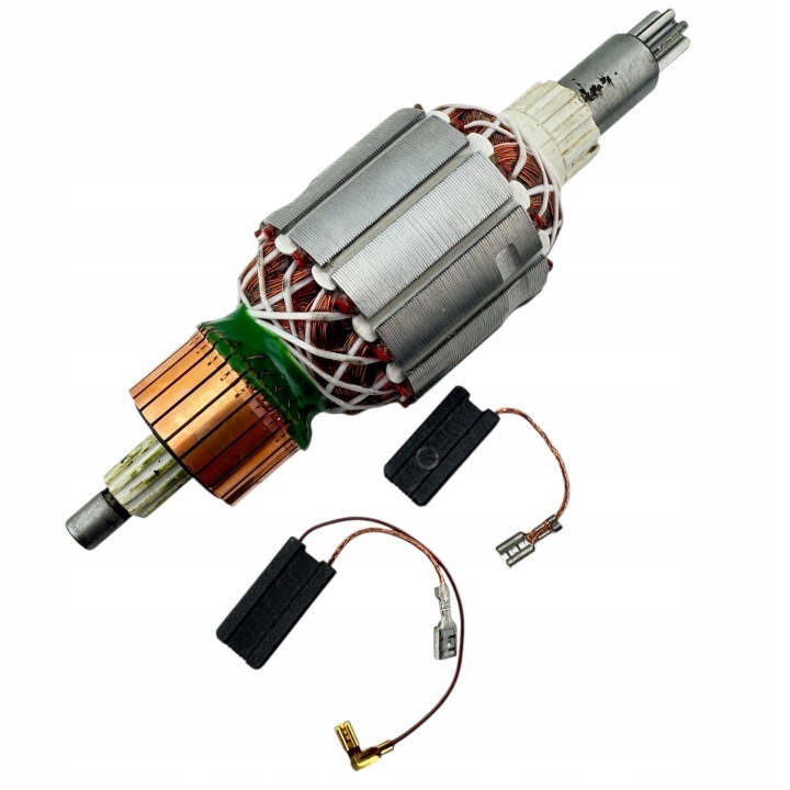 Rotor pre Hilti TE 76 330432-6 + 2 uhlíkové kefky s poistkami a sondou