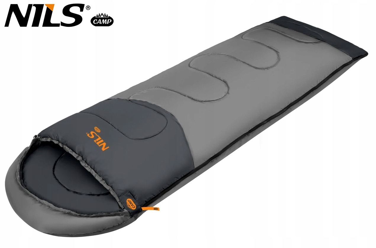 Spací vak NILS Camp Warm Mummy 215 × 75 cm s kapucňou – múmiový spacák