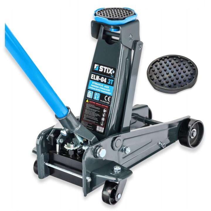 Hydraulický zdvihák STIX ELN-04 3T 3000 kg pojazdný dielenský zdvihák 140–460 mm