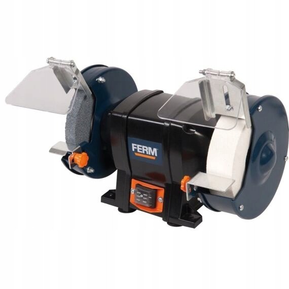 Dvojkotúčová brúska FERM FSMW-250/150 BGM1020 250 W, kotúče 150 mm na brúsenie kovu a náradia