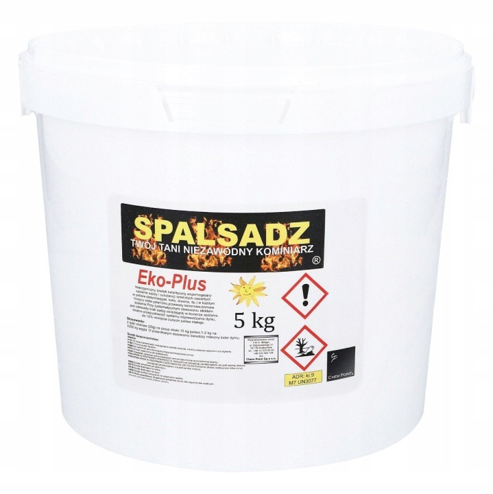 SPALSADZ 5 kg – prášok na spaľovanie sadzí a koksových usadenín do kotlov, pecí a krbov