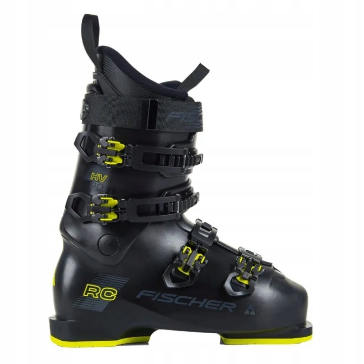 Pánske zjazdové lyžiarky Fischer RC 90 HV Black Yellow U09225 veľkosť 29.5 MP
