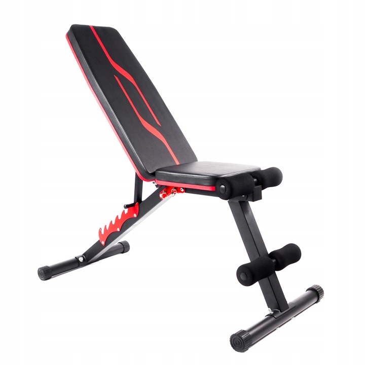 Nastaviteľná posilňovacia lavica Aga Sport DS674 s expandérmi, nosnosť 160 kg, 6 polôh operadla
