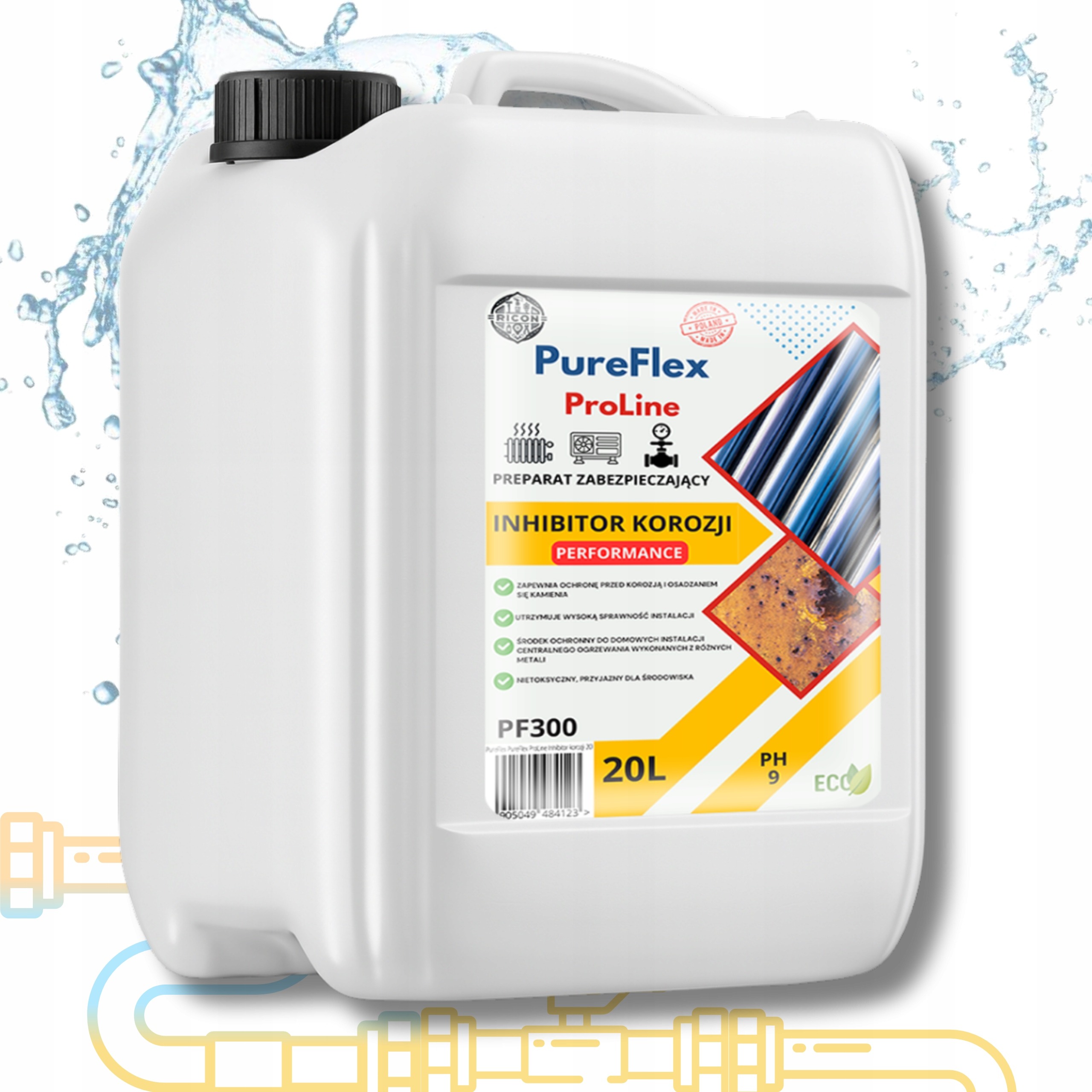 PureFlex ProLine PF300 inhibítor korózie 20 l – ochrana vykurovacieho systému, podlahového kúrenia a tepelných čerpadiel