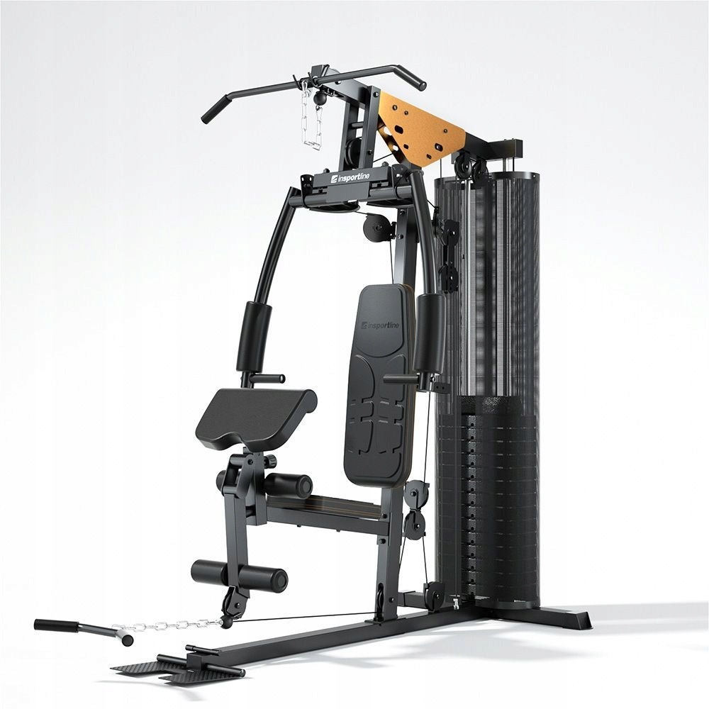 Multifunkčná posilňovacia veža inSPORTline ProfiGym C45, záťaž 90 kg + podložka