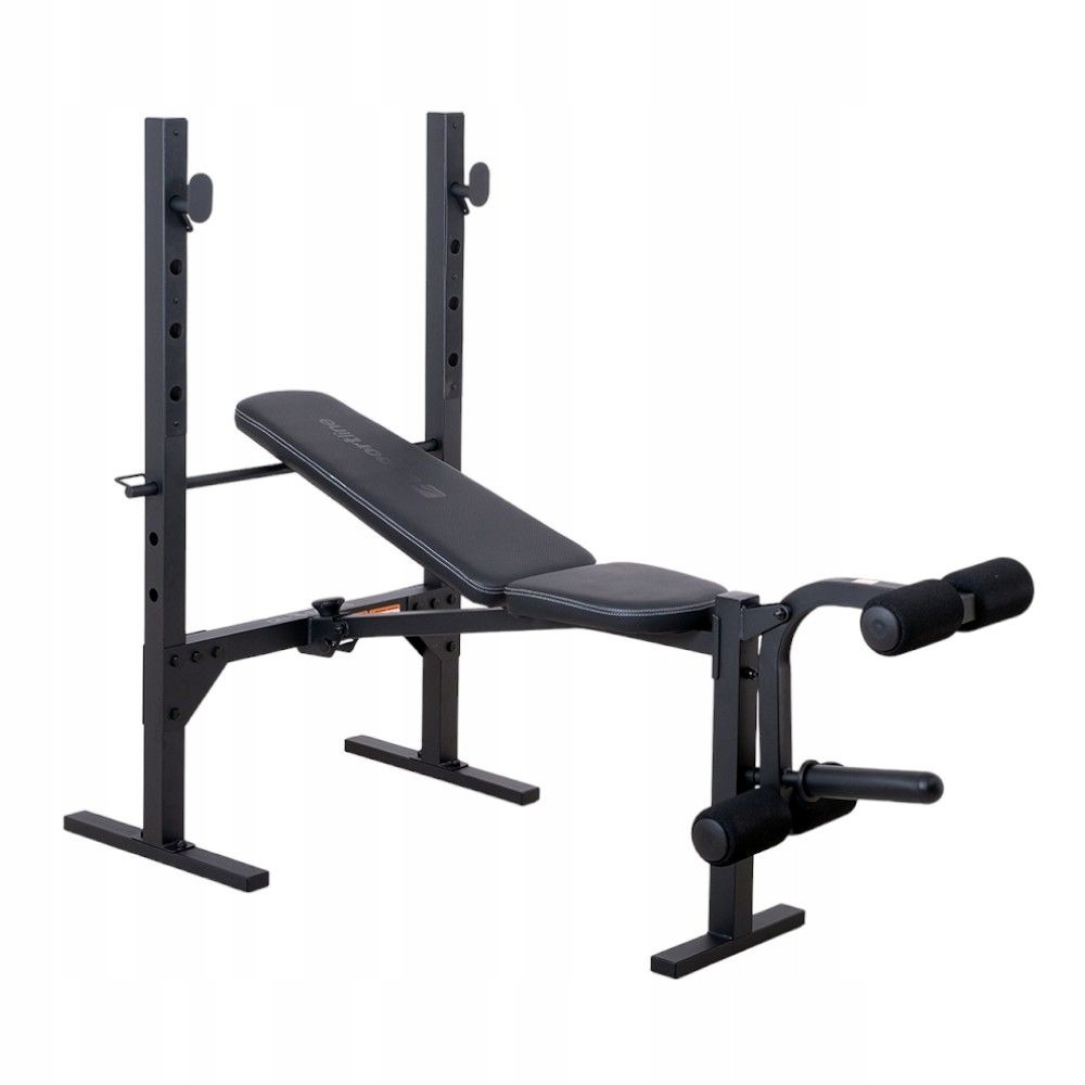 Multifunkčná cvičebná lavica so stojanmi inSPORTline ON-X B20, nosnosť 230 kg