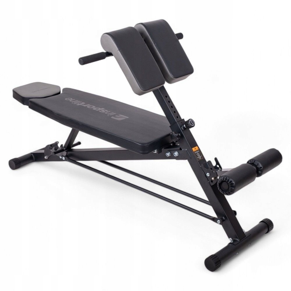 Hyperextenzná lavica inSPORTline ON-X RCB20 s bicepsovou opierkou, nosnosť 250 kg