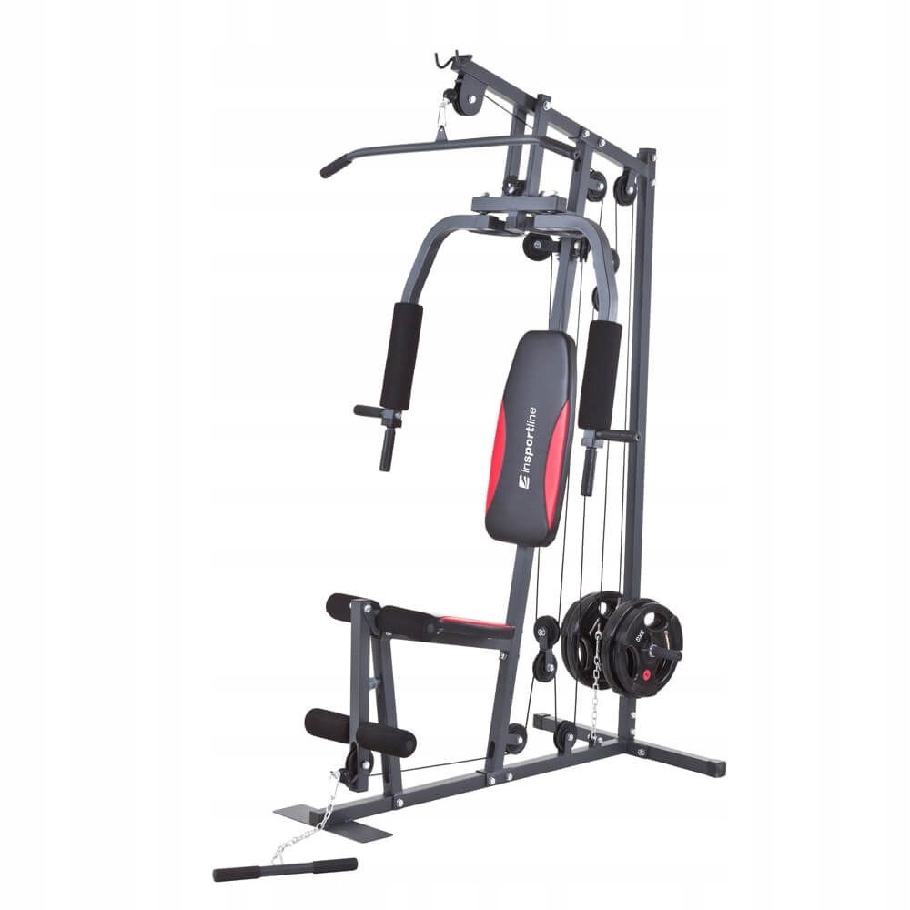 Domáca posilňovacia veža inSPORTline ProfiGym N10, kladka, záťaž do 65 kg