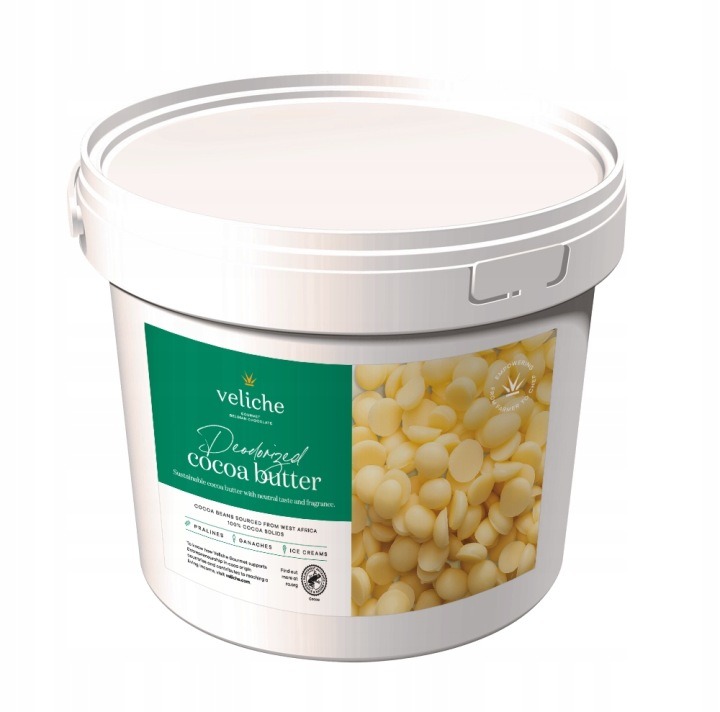 Veliche kakaové maslo 100 % Callets 8 mm 3 kg