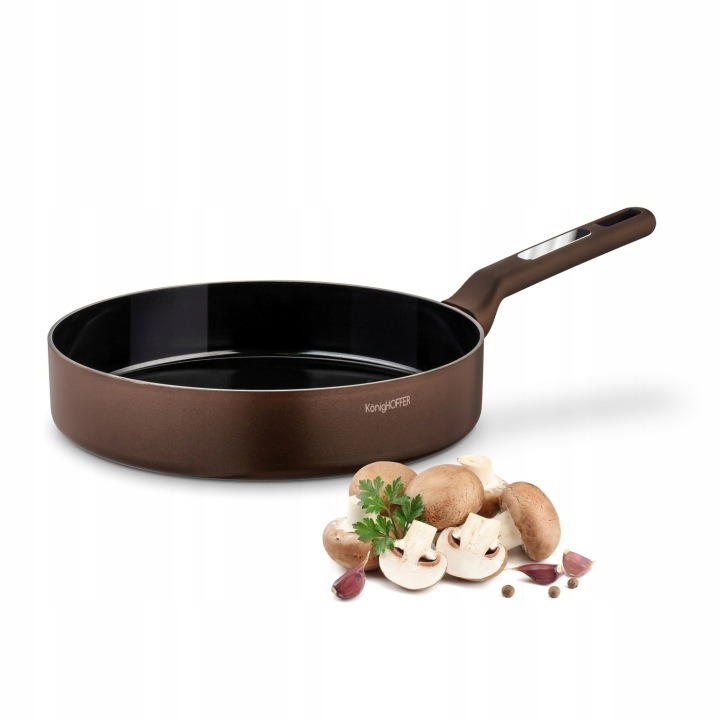 VEĽKÁ INDUKCIA Keramická panvica Nepriľnavá Konighhoffer Reno 28cm