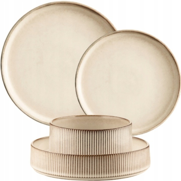 Retro Evia porcelánová jedálenská súprava 24 dielov pre 6 osôb