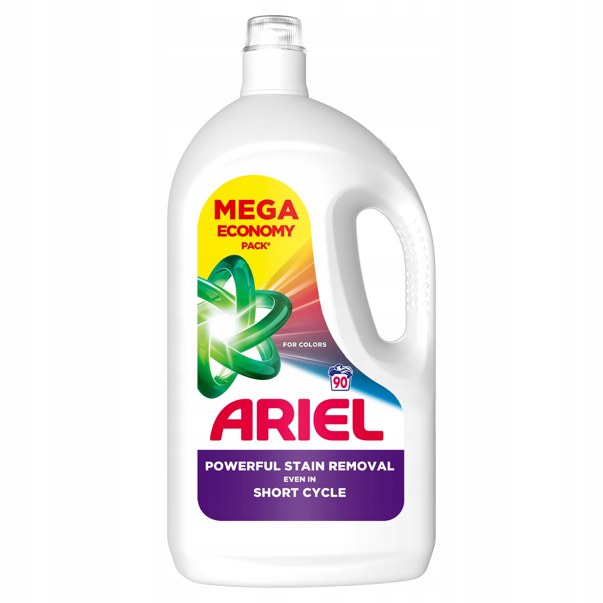 Ariel Color tekutý prací prostriedok na farebné tkaniny 4,05 l – 90 praní, účinné odstránenie škvŕn