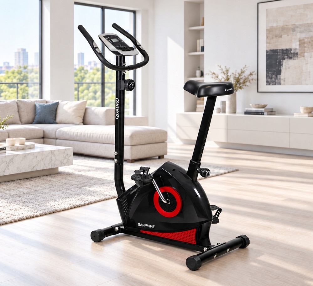 Magnetický rotoped Sapphire QUADRO SG-450B, 7 kg zotrvačník, 8 stupňov odporu, nosnosť 120 kg