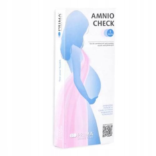 AMNIOCHECK test úniku plodovej vody 5 ks – domáci samotest na kontrolu možného odtoku plodovej vody v tehotenstve