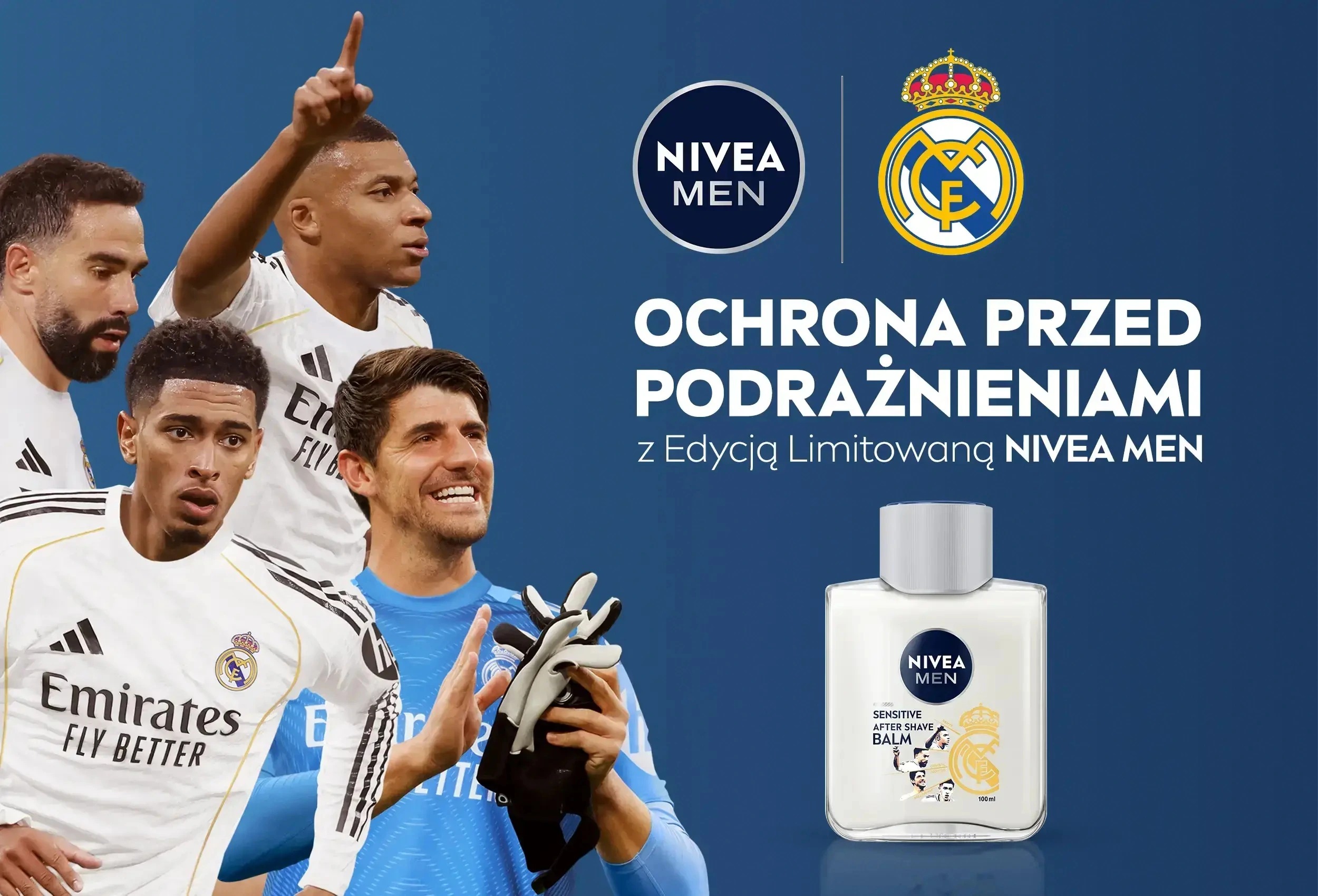 NIVEA MEN Sensitive upokojujúci balzam po holení 100 ml – hydratácia a ochrana citlivej pokožky