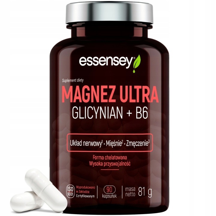 Chelátový bisglycinát horečnatý 100 % + vitamín B6 proti únave
