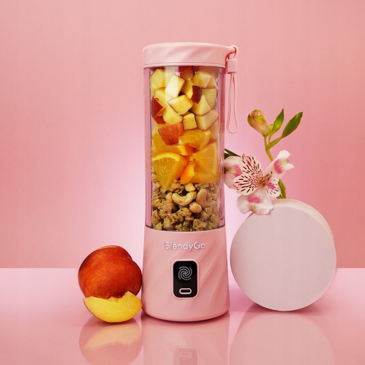 BlendyGo 3 – prenosný mini mixér na smoothie, ľad a mrazené ovocie 550 ml, USB-C