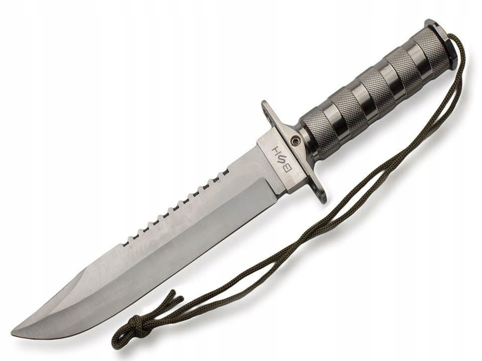 Survival nôž Rambo N-266B – taktický vojenský nôž s puzdrom a outdoorovou súpravou