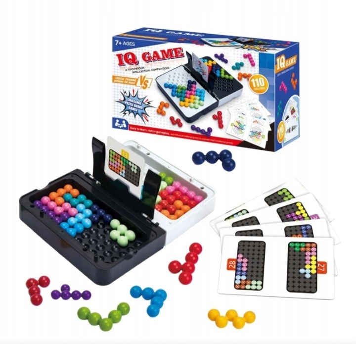 IQ logická hra pre deti od 7 rokov – 110 úloh, vzdelávacie puzzle na rozvoj logiky a koncentrácie