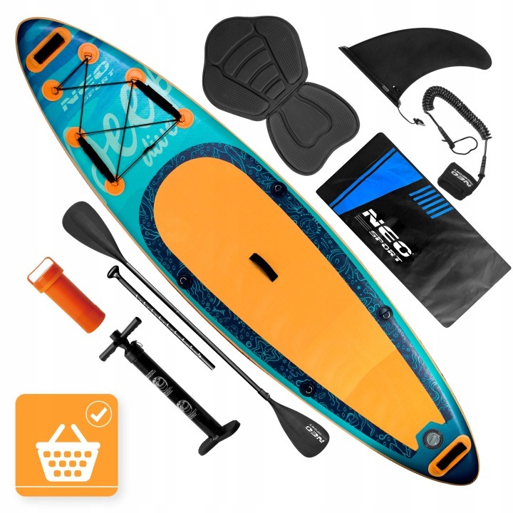 Nafukovací SUP paddleboard 320 × 81 × 15 cm Stand Up Paddle s kompletným príslušenstvom