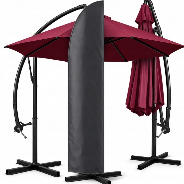 Ochranný kryt na záhradný slnečník Agmi 192×44 cm – vodeodolný UV poťah sťahovacou šnúrkou