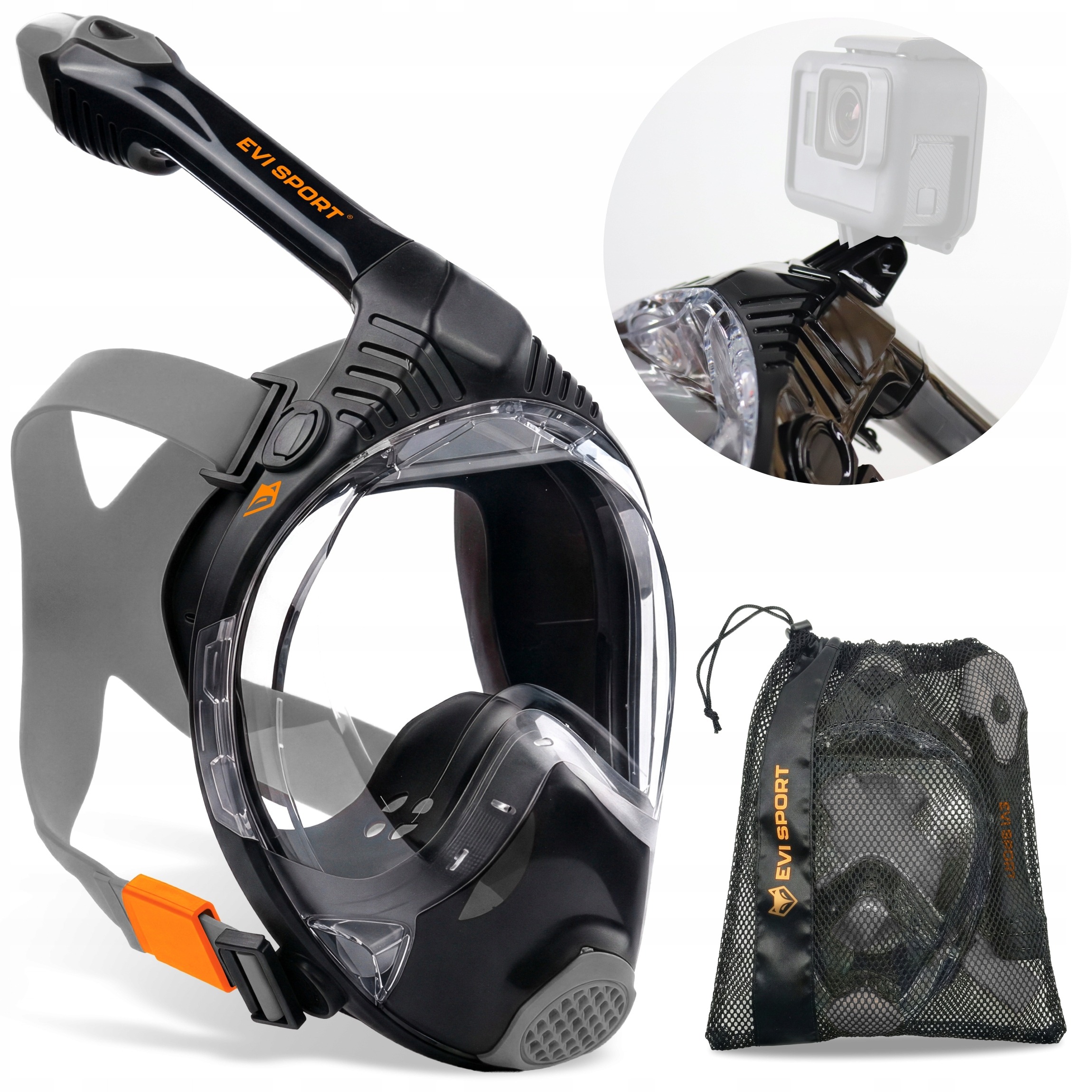 Maska na šnorchlovanie Neptune V3 L/XL – celorozmerná maska na snorkeling, 180° panoramatické zorné pole, systém proti zahmlievaniu